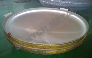 China N02201 Nickel and Carbon Steel Pressue Vessel Clad Head supplier