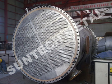China Duplex Steel 2205 Shell Tube Heat Exchanger , Tubular Heat exchanger for MDI supplier