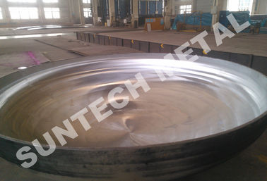 China 410S Martensitic Stainless Steel Pressure Vessel Clad Head for Distillation Tower supplier