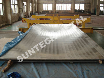 China Austeninic Stainless Steel 316L 31603 / 516 Gr.70 Square Clad Plate for Column supplier