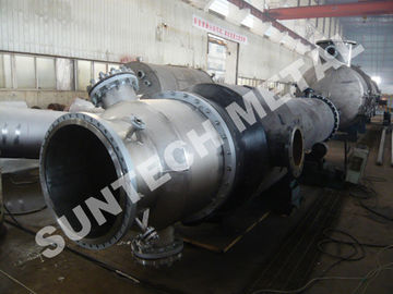 China Titanium SA266 Shell Tube Heat Exchanger 80sqm 3 Tons Weight supplier