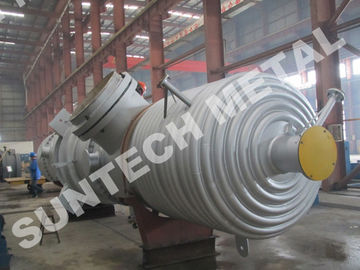 China Alloy C-276 Reacting Shell Tube Condenser Chemical Processing Equipment supplier