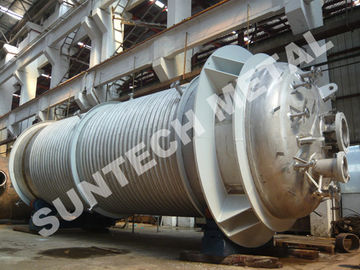 China 316L Main body &amp; 304  Half Pipe Industrial Reactor  for PO Plant supplier