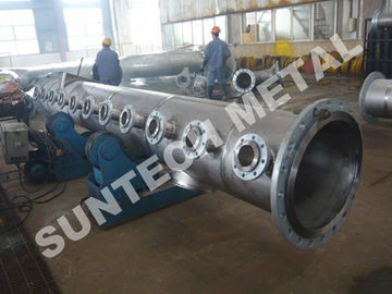 China Chemical Process Equipment Titanium Gr.2 Piping for Paper and Pulping supplier