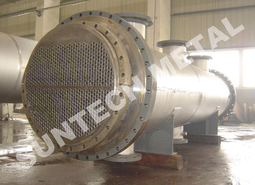 China S31603 / 316L Stainless Steel Floating Head Heat Exchanger  for Acetic Acid Industry supplier