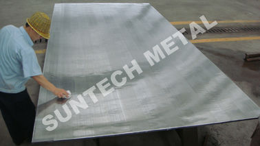 China Stainless Steel SA240 405 / SA516 Gr.60N Clad Plate for Oil Refinery factory