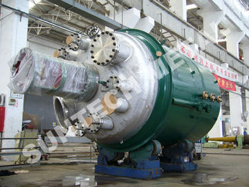 China 317L Main body &amp; SA516 Jacket  Agitating Reactor for Dying Chemicals factory