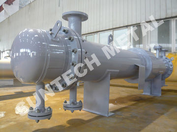 China Connecting Cooler Shell And Tube Type Condenser  110sqm 800mm Length factory