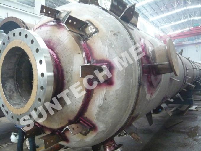 Nickel Alloy C71500 Clad Shell Tube Heat Exchanger for Gas Industry