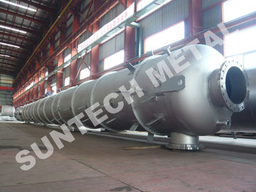 China Nickel Alloy N10276 Distillation Tower 32 tons Weight 100000L Volume supplier