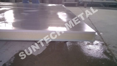 China SB265 Gr.1 / 516 Gr.70N Titanium Clad Plate for Heat Exchanger Tubesheets supplier