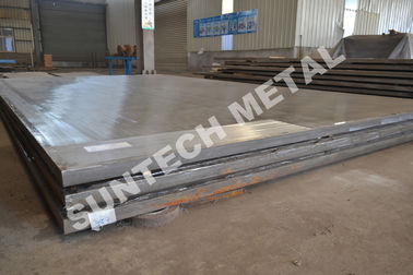 China Explosion Clad N02200 Ni200 Pure Nickel Cladded Plate for Condensers supplier