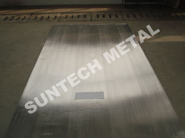 China Nickel Alloy Clad Plate for Heaters Explosion Clad N04400 Monel400 supplier