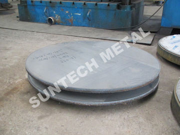 China SB265 Gr.1 Zirconium Tantalum Clad Plate Waterjet Cutting Edge Treatment supplier