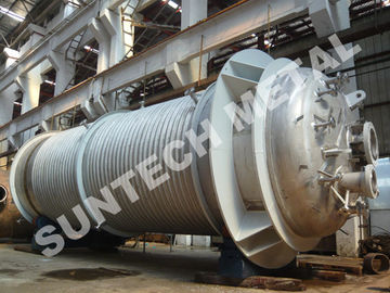 China 316L Main body & 304  Half Pipe Industrial Reactor  for PO Plant supplier