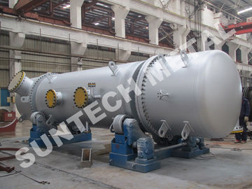 China Stainless Steel 316L Double Tube Sheet Heat Exchanger 25 Tons Weight supplier