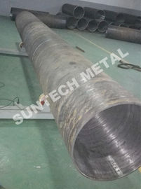 China UNS N04400 Nickle Alloy and Carbon Steel Clad Pipe For Chemical Process Equipment supplier