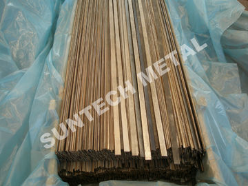 Explosin Bonded SB265 Gr.1 / Q235B Titanium Clad Strip for Electrolyation supplier