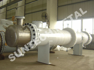 Shell Tube Condenser for PTA , Chemical Process Equipment of Titanium Gr.2 Cooler supplier