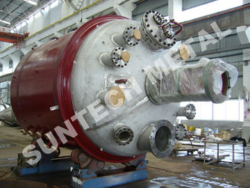 317L Main body &amp; SA516 Jacket  Agitating Reactor for Dying Chemicals supplier