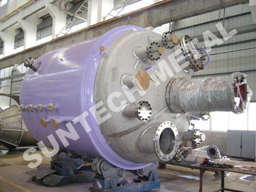 317L Main body &amp; SA516 Jacket  Agitating Reactor for Dying Chemicals supplier