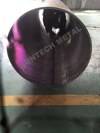 Explosive Welding Nickle Alloy Bimetallic Clad Pipe For Chemical Process Equipment supplier