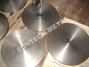 Heat Exchanger Equipment Bimetal Titanium Carbon Steel Clad Tube Sheet supplier